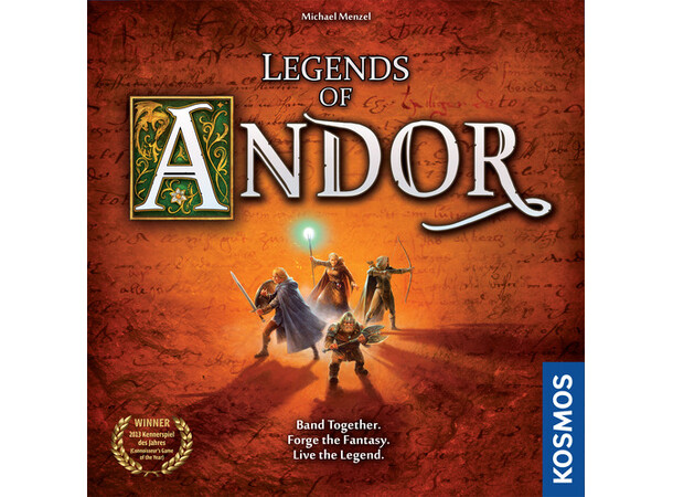 Legends of Andor Brætspil Second Edition 